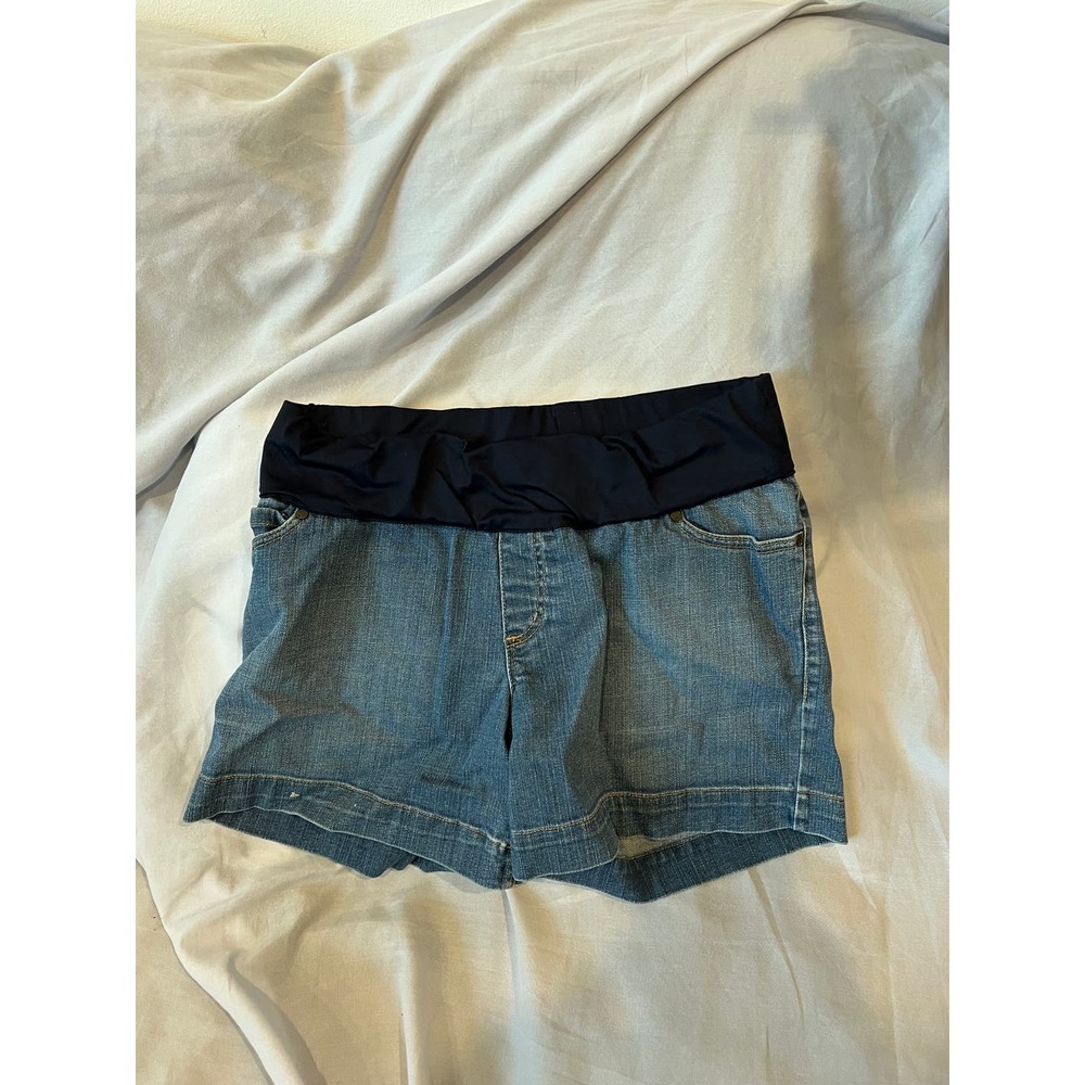 Liz Lange Maternity Jean Shorts Womans M